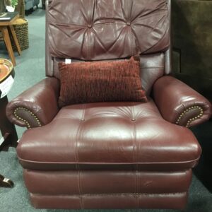 Burgundy Recliner