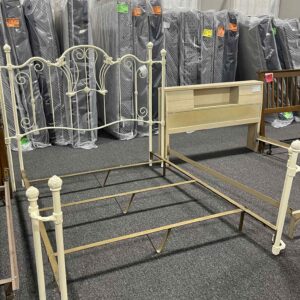Vintage Queen Iron Frame