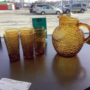Yellow Pitcher Set