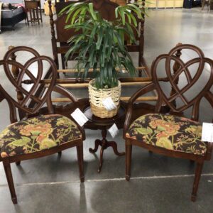 Floral Patterned Chairs