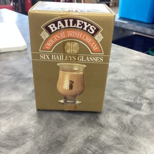 Six Baileys Glasses