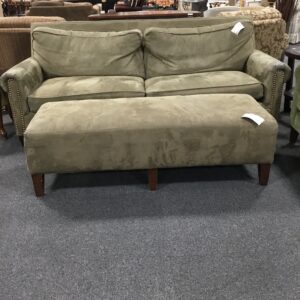 Couch with Ottoman