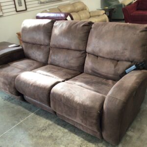 Electric Double Recliner Couch