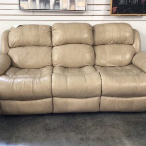Reclining Cream Couch