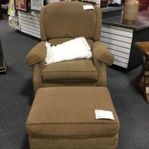 Arm Chair With Ottoman