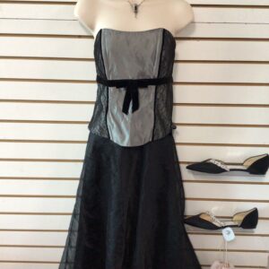 David's Bridal 2 PC Formal Dress