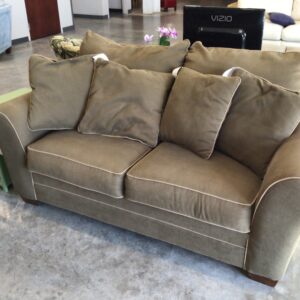 Green Love Seat