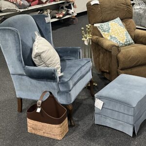 Blue Upholstered Chair