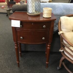 2 Drawer End Table