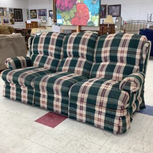Plaid Sofa