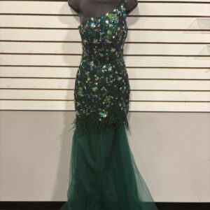 2PC Green Dress