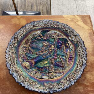 Carnival Glass Plate