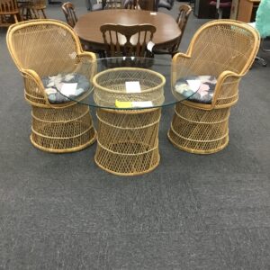 3 PC Wicker Set