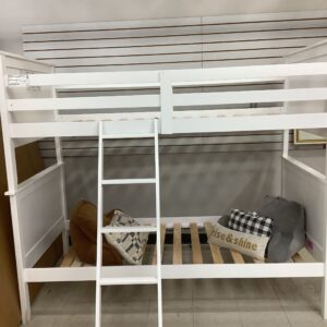 White Bunk Bed