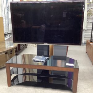 Samsung TV with Entertainment Center