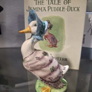 Jemima Puddle Duck with Book
