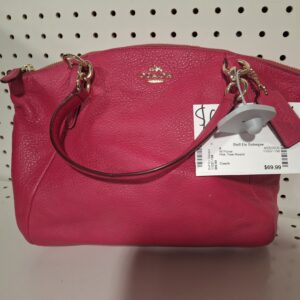Pink Coach Handbag