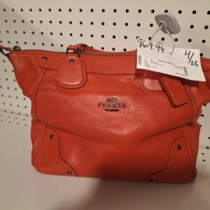 Red Coach Handbag