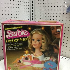 Golden Dream Styling Barbie Head