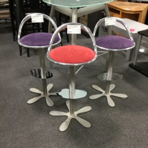 Silver Bar Stools