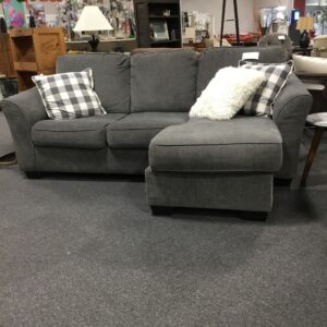 Gray Sofa with Chaise
