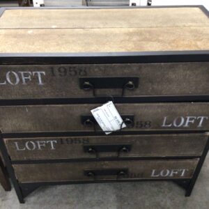 Tan Wood Dresser