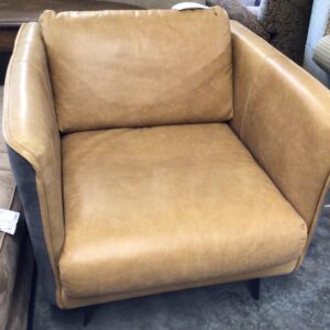 Moes Home Leather Chair