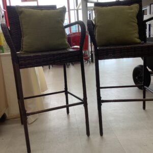Wicker Bar Stools