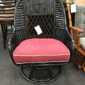 Balck Chair with Cushion