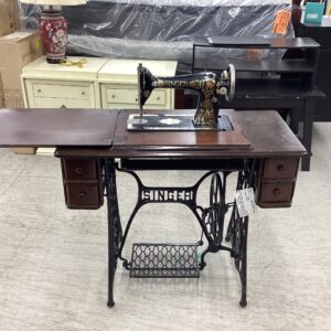 Singer Sewing Machine End Table