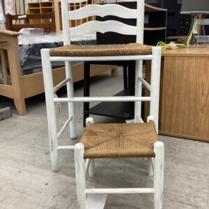 Chair with Stool