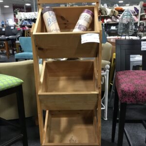 3-Tier Wood Crate