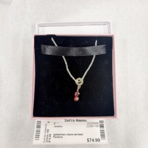 Pandora Spiderman Charm with Chain