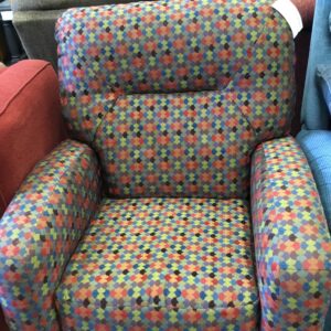 Multi-Colored Recliner