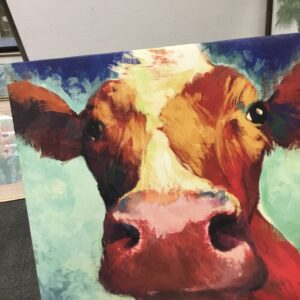 Cow Canvas