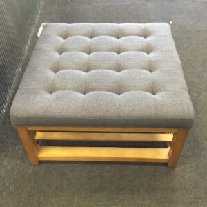 Grey Ottoman