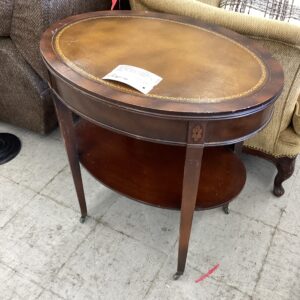 Oval End Table