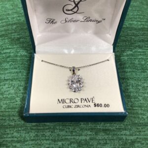 Micro Pave Necklace