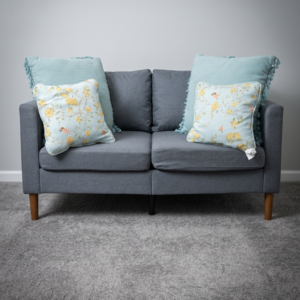 Gray Loveseat