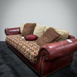 Burgundy Sofa