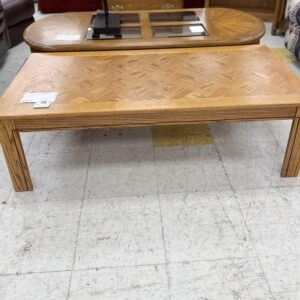 Oak & Pressed Wood Coffee Table