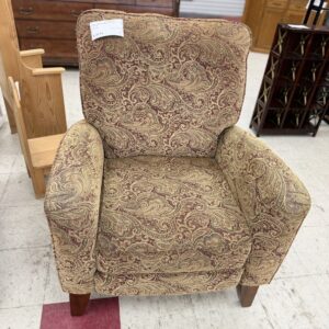 Paisley Print Recliner