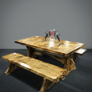 Dining Table with 2 Benches