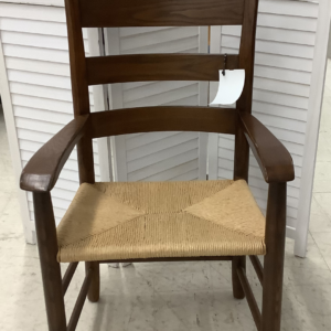 Chair with Wicker Seat
