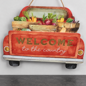 Orange Truck Sign
