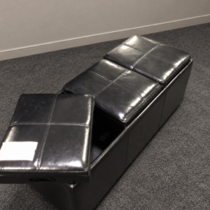 3 Space Ottoman with Wheels