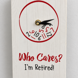 Who Cares Clock