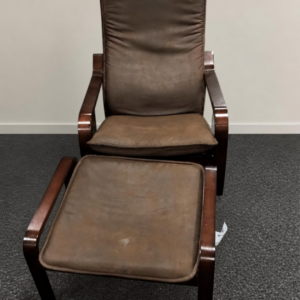 Chair with Matching Foot Stool