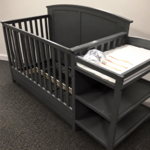 Gray Crib