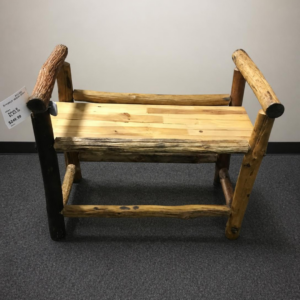 Black Forest Hickory Bench